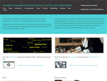 Tablet Screenshot of ckcc.huygens.knaw.nl
